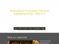 grenzland-trompeter.de Webseite Vorschau