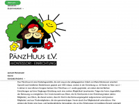 paenzhuus.de Webseite Vorschau