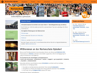 marienschule.com Webseite Vorschau