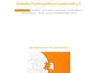 psychosynthese.de Webseite Vorschau