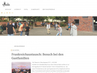 gymnasium-pesch.de Webseite Vorschau