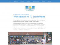 tc-stammheim.de Webseite Vorschau