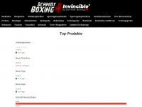 schmidtboxing.com Webseite Vorschau
