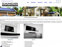 schumacher-haustechnik.de Webseite Vorschau