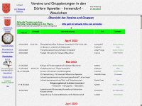 info-immendorf.de Webseite Vorschau