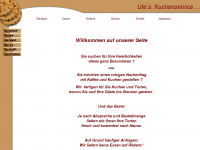 kuchenservice.net Webseite Vorschau