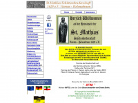 st-mathias.de Webseite Vorschau