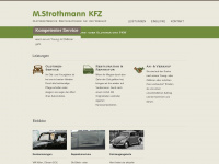 strothmannkfz.de Webseite Vorschau