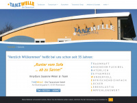 tanzwelle.de Webseite Vorschau