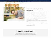 tischlerei-wulfmeyer.de Webseite Vorschau