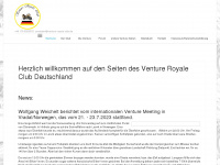 venture-royale-club.de Webseite Vorschau