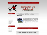 dachjg.de Webseite Vorschau