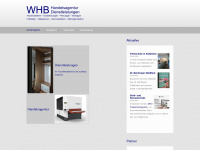 whb-handel.de Webseite Vorschau