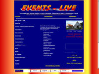events-live.de Webseite Vorschau