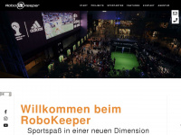 robokeeper.com Webseite Vorschau