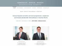 kanzlei-akb.de Webseite Vorschau