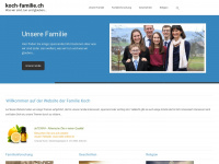 koch-familie.ch Webseite Vorschau