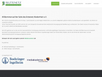 aerztenetz-niederrhein.de Webseite Vorschau