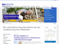 berufsbildung-bau.de Webseite Vorschau