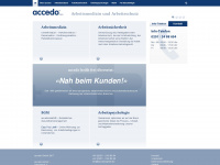 accedo-gmbh.de Webseite Vorschau