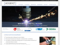 accent-metalltechnik.de Webseite Vorschau