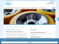 acla-werke.de Webseite Vorschau