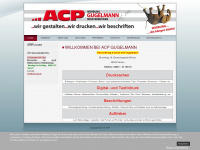 acp-ag.de Webseite Vorschau