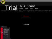 msc-senne.de Webseite Vorschau