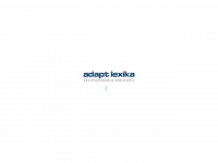 adapt-lexika.com Webseite Vorschau