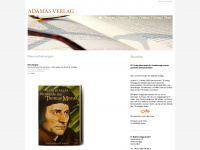adamasverlag.de Webseite Vorschau