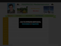 maipress.de Webseite Vorschau