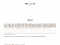adomako.com Webseite Vorschau