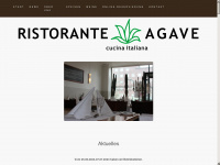 agave-restaurant.de Webseite Vorschau