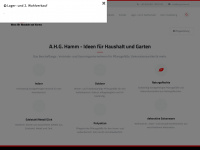 ahg-hamm.de Webseite Vorschau