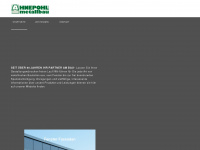 ahnepohl-metallbau.de Webseite Vorschau