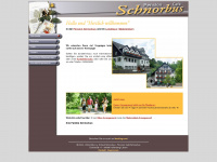pension-schnorbus.de Webseite Vorschau