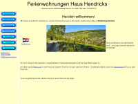 haus-hendricks.de Webseite Vorschau