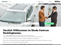 rehag.skoda-auto.de Webseite Vorschau