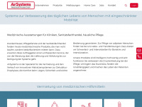 air-systems.eu Webseite Vorschau