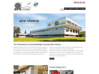 airo-chemie.com Webseite Vorschau
