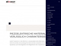 aixacct.com Webseite Vorschau