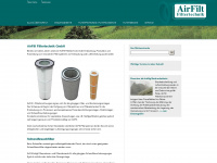 airfilt.com Webseite Vorschau