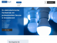elektro-heyll.de Webseite Vorschau