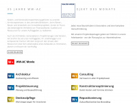 ww-ac.com Webseite Vorschau