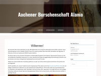 alania-aachen.de Webseite Vorschau