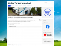 alcher-turngemeinschaft.de Webseite Vorschau