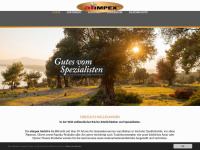 alimpex.de Webseite Vorschau