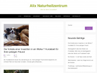 alix-naturheilzentrum.de Webseite Vorschau