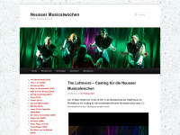 neusser-musicalwochen.de Webseite Vorschau