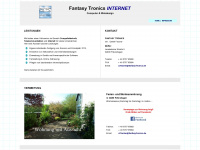 fantasy-tronics.de Webseite Vorschau